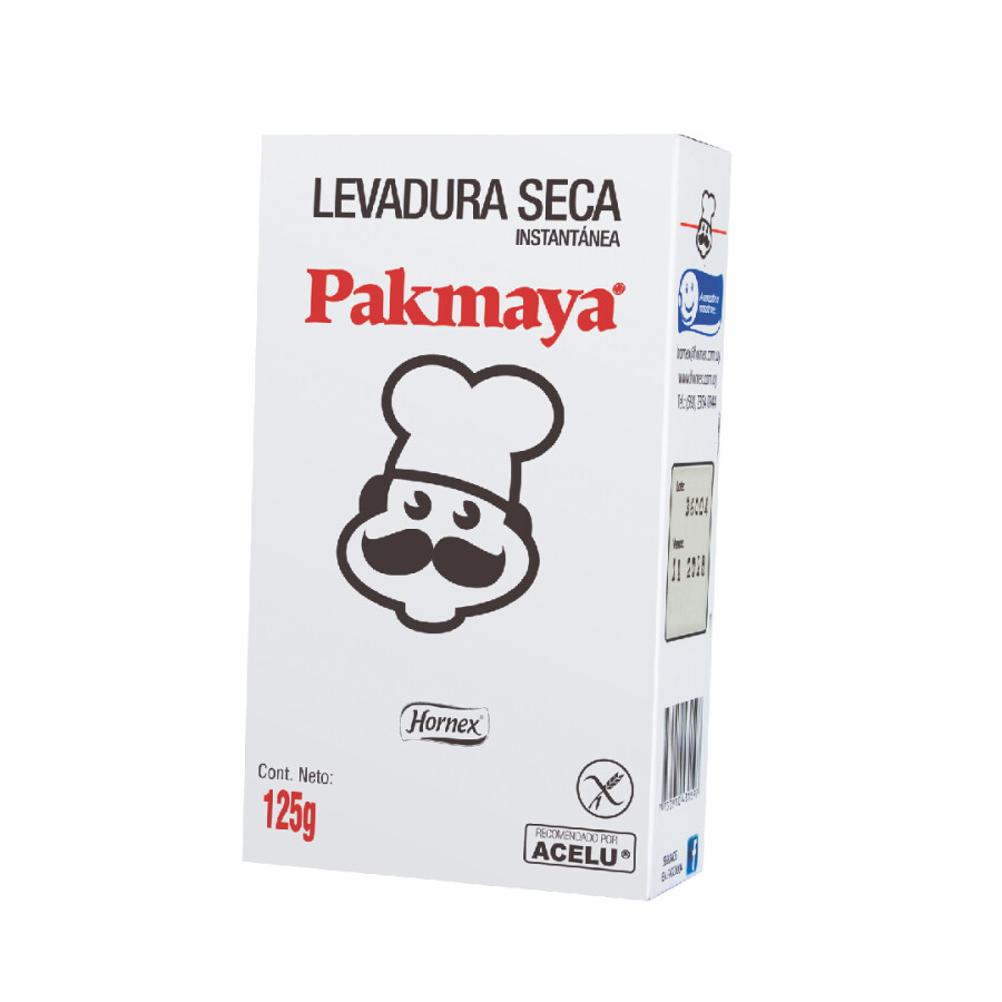 Levadura Seca Pakmaya Hornex 125g Levadura Seca Pakmaya Hornex 125g