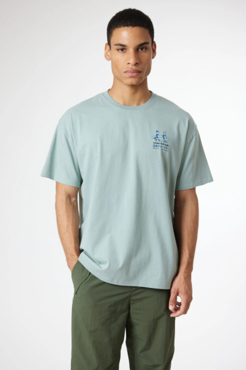 Camiseta Blue Banana - Coast Mint
