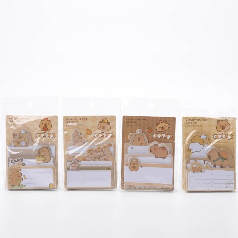 NOTAS ADHESIVAS DE CAPIBARA – MODELO 2143 NOTAS ADHESIVAS DE CAPIBARA – MODELO 2143