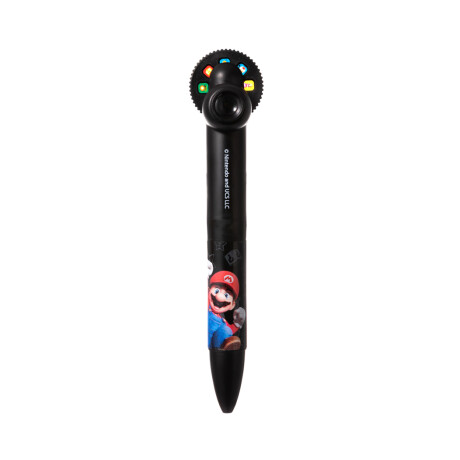 Lapicera proyector Mario Bros negro
