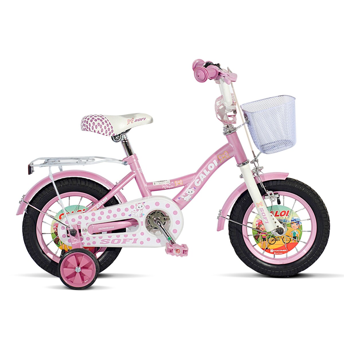 Bicicleta Caloi Sofi Aro 12” - Rosado 