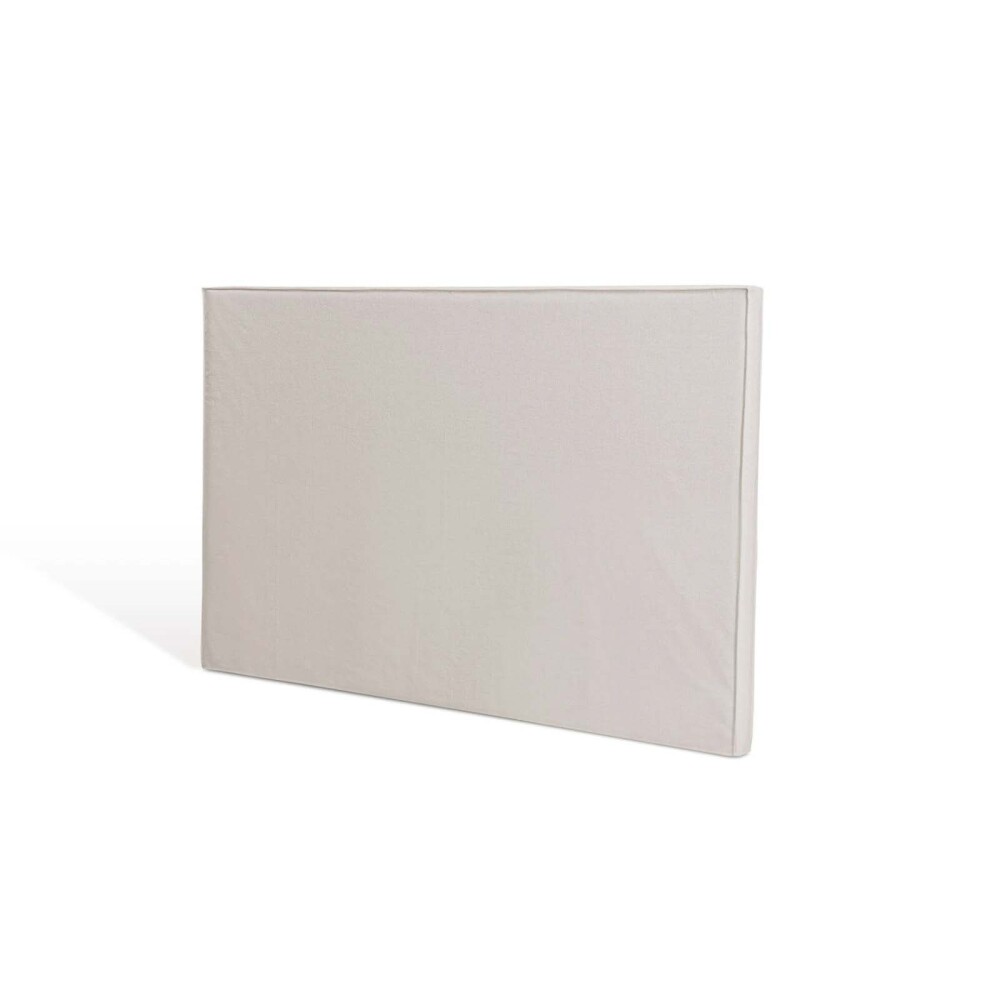 RESPALDO CON FUNDA KING TELA NATURAL-BEIGE MARIA