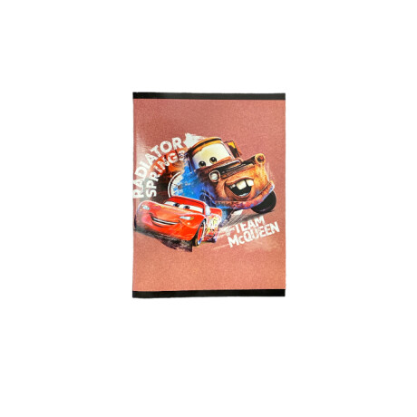 Cuaderno Campus Rayado Licencias 96 Hojas Engrampado Disney Rayo McQueen y Mate