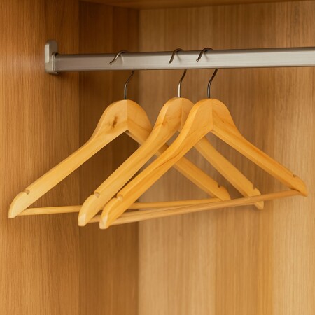 PERCHAS DE MADERA X 3 UNIDADES PERCHAS DE MADERA X 3 UNIDADES