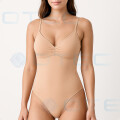 Body Modelador Sin Costura Beige Talla S-M
