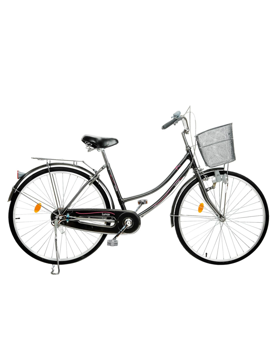 Bicicleta de Paseo Lumax Rodado 26 SIN CAMBIOS - Gris 