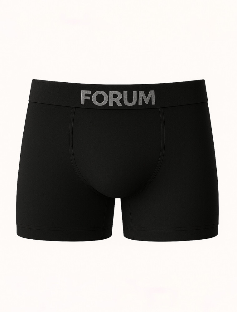 Boxer Microfibra Negro/Gris Oscuro