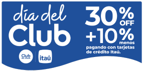 10% Itaú +Día Club El Pais