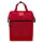 Mochila Cartera Everlast Bolso Dama Urbana Antirrobo Rojo