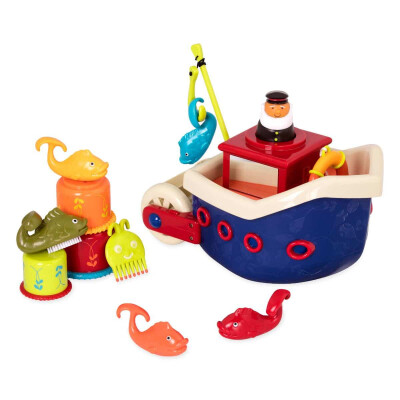 Barco para bañito Fish & Splish B. toys Barco para bañito Fish & Splish B. toys
