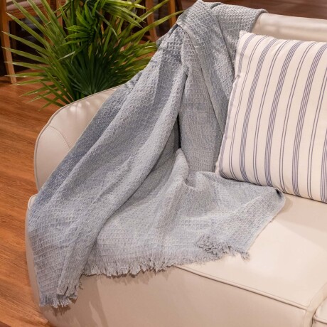 THROW LINO-Y-ALGODON GRIS MANDRA