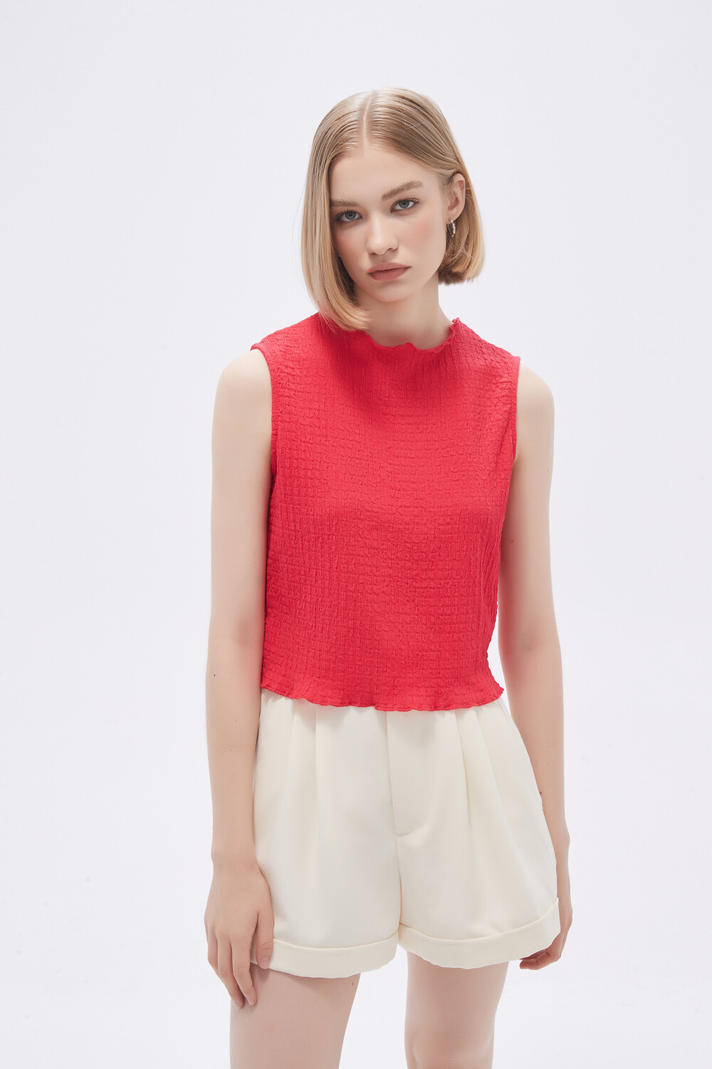 Musculosa Indig Rojo Coral
