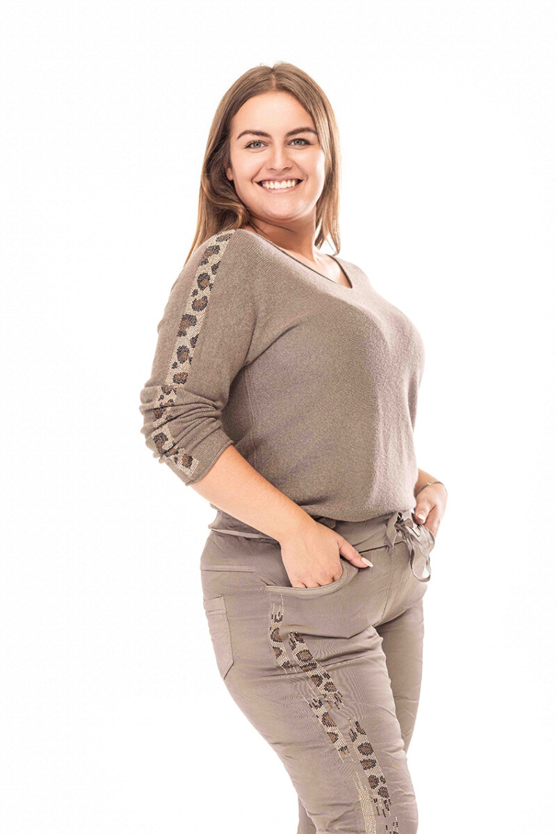 Sweater Parma - vison 