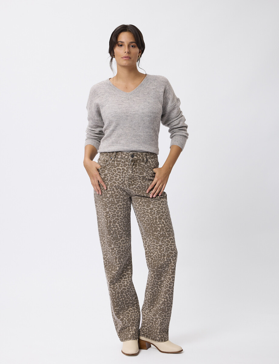 Jean animal print Duna Jean animal print Duna