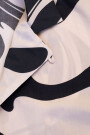 CAMP-COLLAR BOXY SHIRT Marble Black