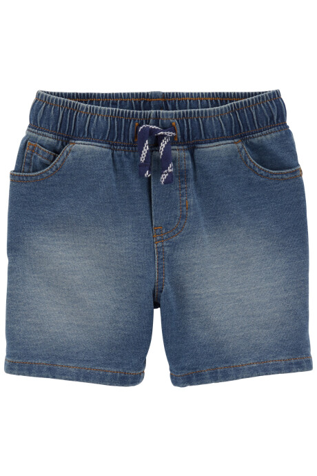 Short jean con cordón. Talles 2-5T Sin color