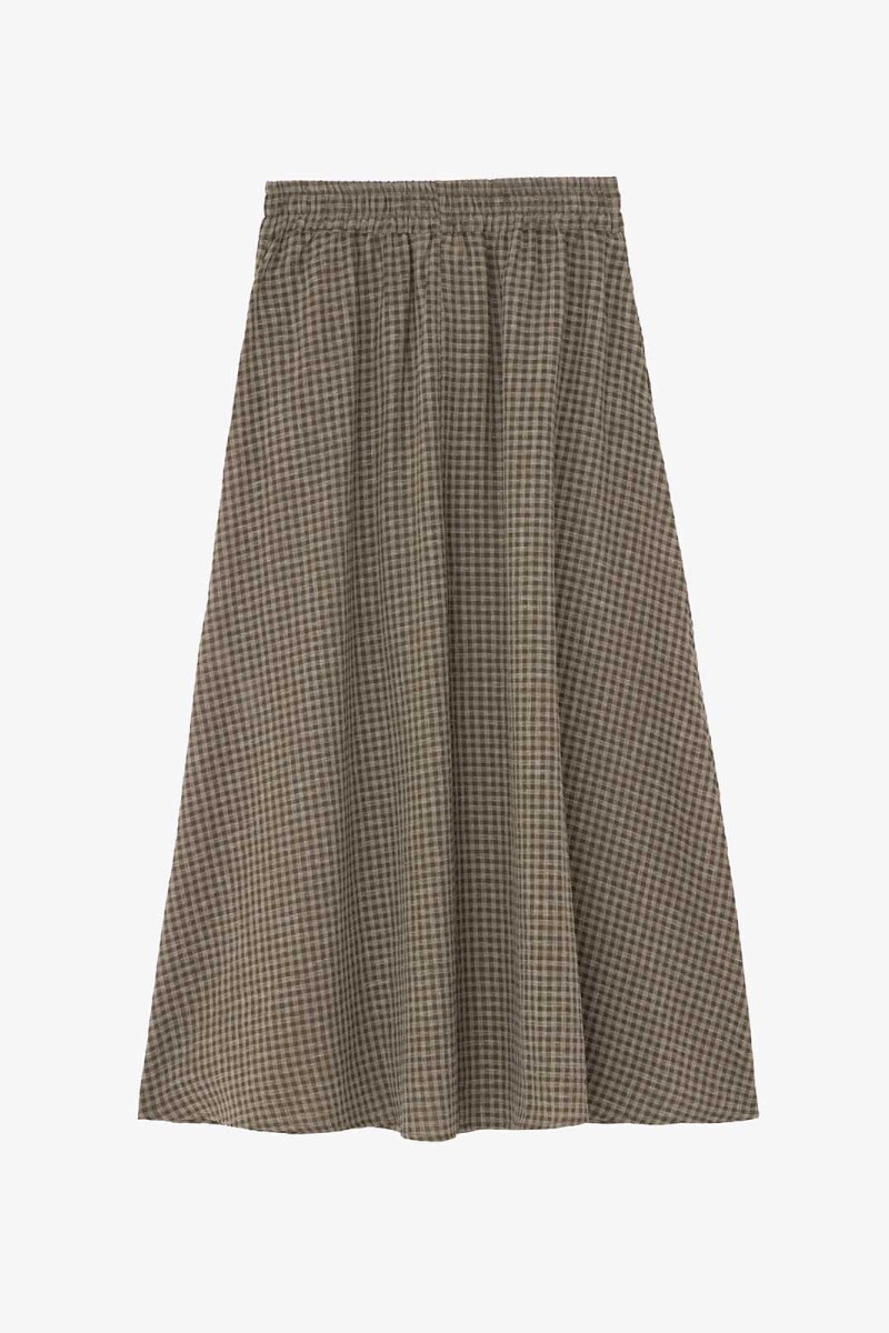 FALDA VICHY Verde