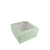 Caja flexi 51 20x20x9,5 c/visor. VERDE AGUA