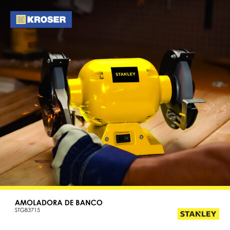 AMOLADORA DE BANCO 6 X 1/2 STGB3715 STANLEY ++ N/a