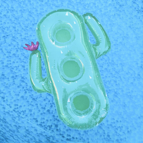 Posavasos inflable cactus triple Sc