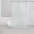 Cortina Baño Bukara con Argollas 180 x 180 cm 209 RAYAS CELESTE
