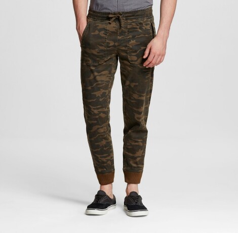 Jogger Camo Stretch Verde