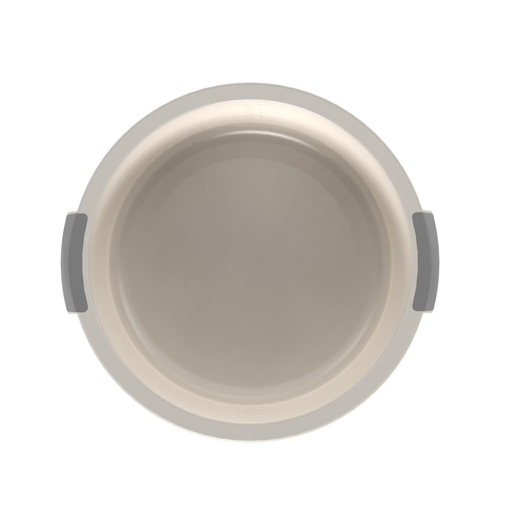 CESTO LIMPIEZA POLIPROPILENO NATURAL-BEIGE FLOW