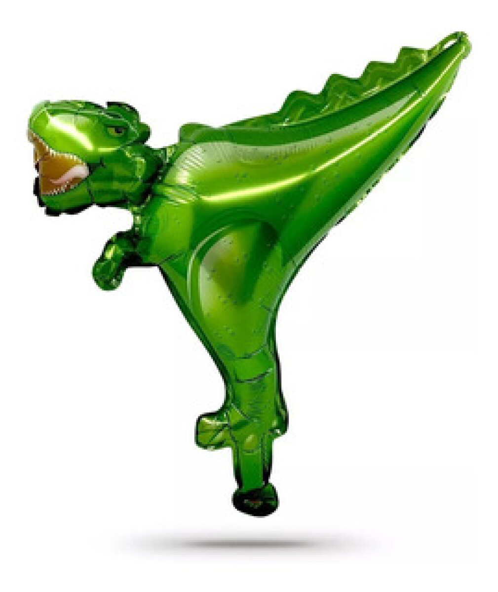 Globo Helio Dinosaurios - T-Rex Verde 