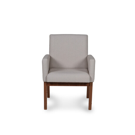 Butaca Claudia - Tela Rústica 290-G2 (Beige)