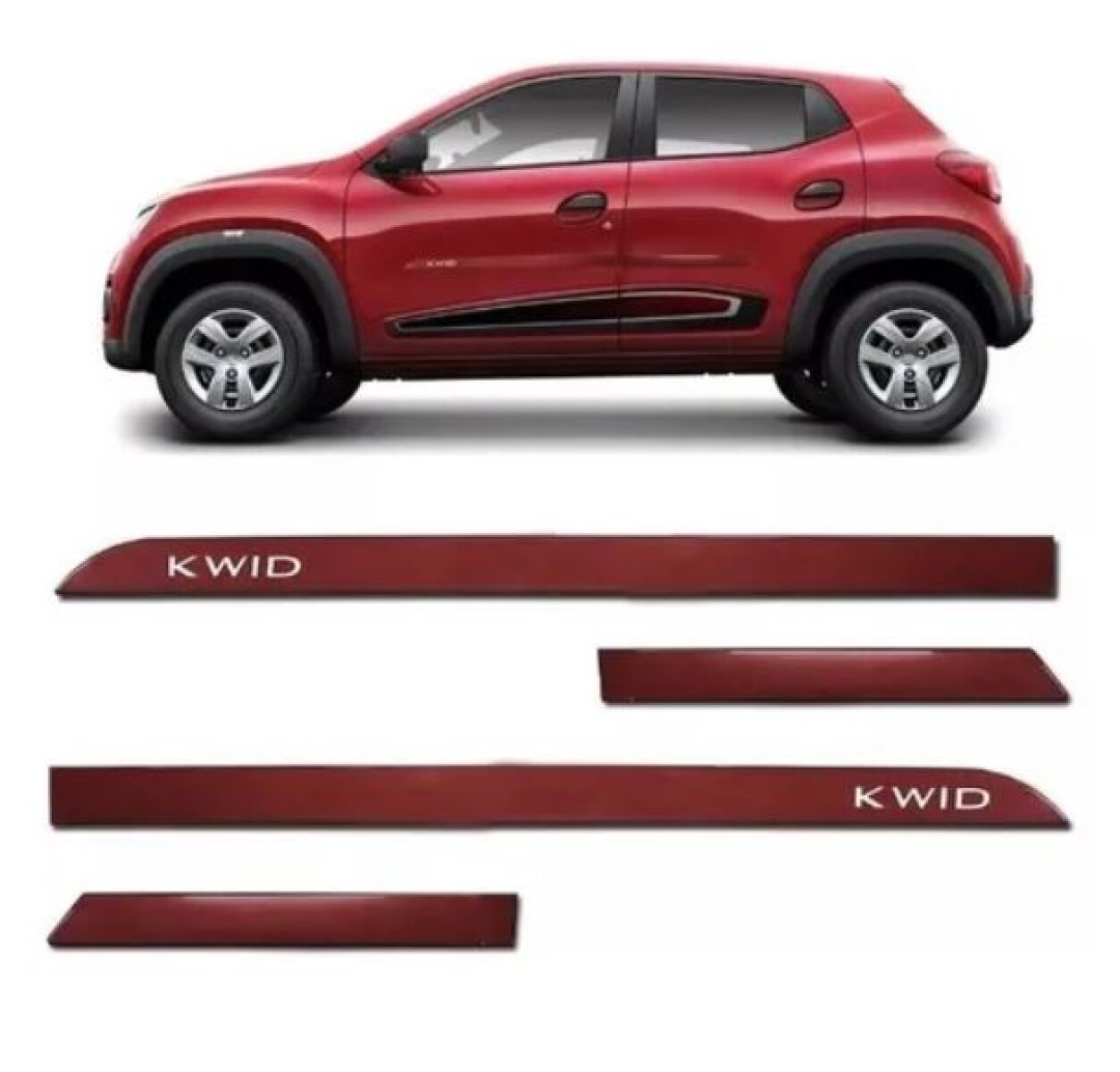 Baguetas Auto Específicas Renault Kwid Bordeau 