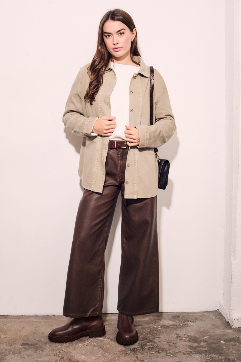 Sobrecamisa Lavada Safari