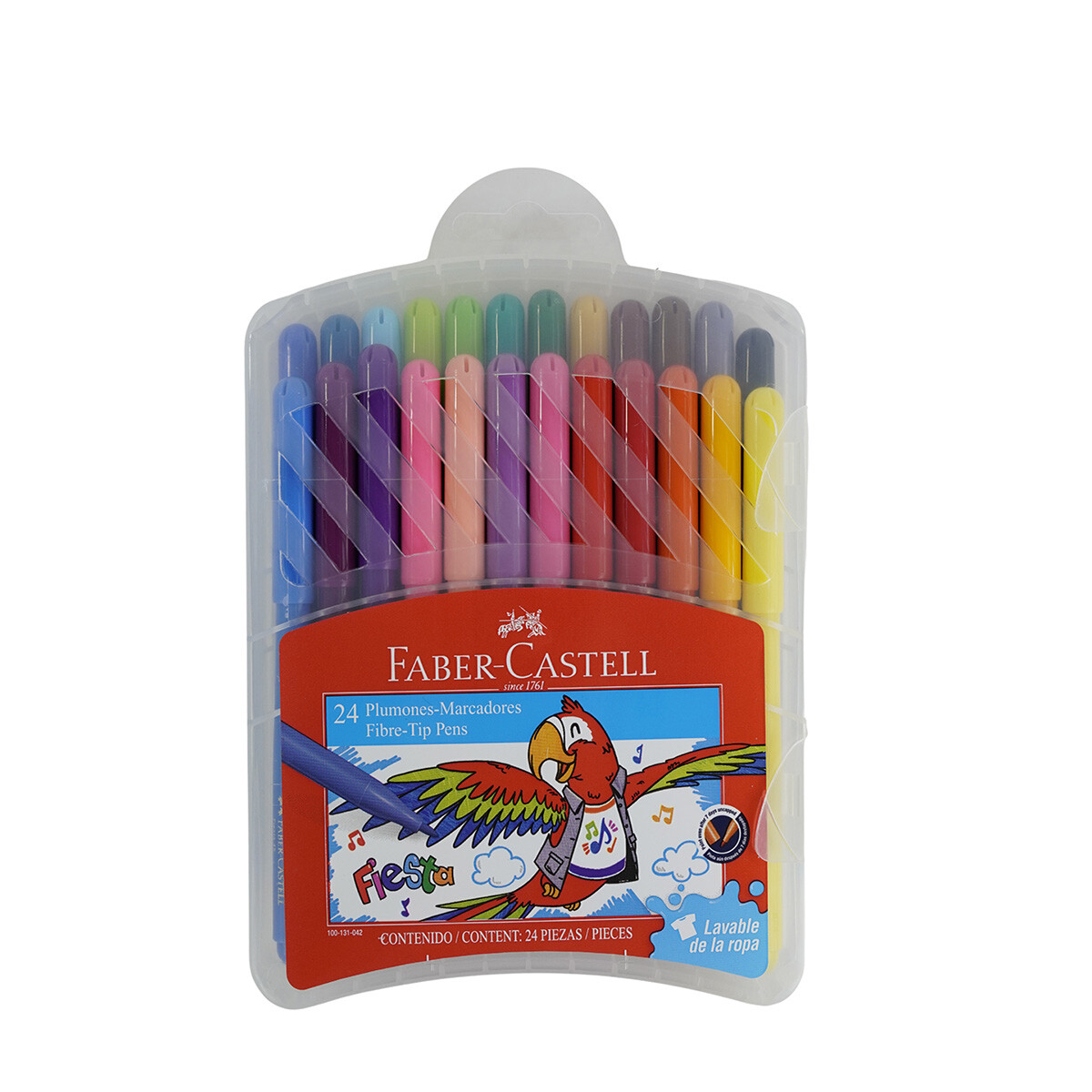 MARCADORES FINOS FABER ESTUCHE X24 
