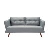 Sillón Sofá Triunfo 3 Cuerpos Gris