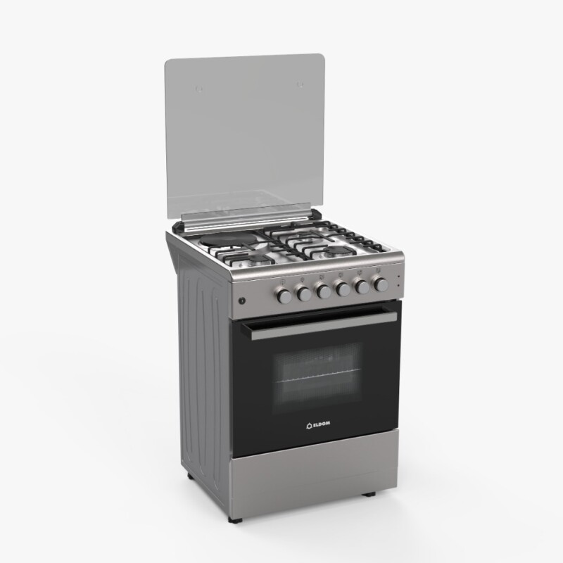 Cocina Combinada Eldom Vicenza Horno Eléctrico C/Convección - Turbina 3H Gas + 1 Disco Eléctrico Cocina Combinada Eldom Vicenza Horno Eléctrico C/Convección - Turbina 3H Gas + 1 Disco Eléctrico