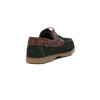 Starsax Hombre Nautico Acordonado Combinado Verde Militar-cafe
