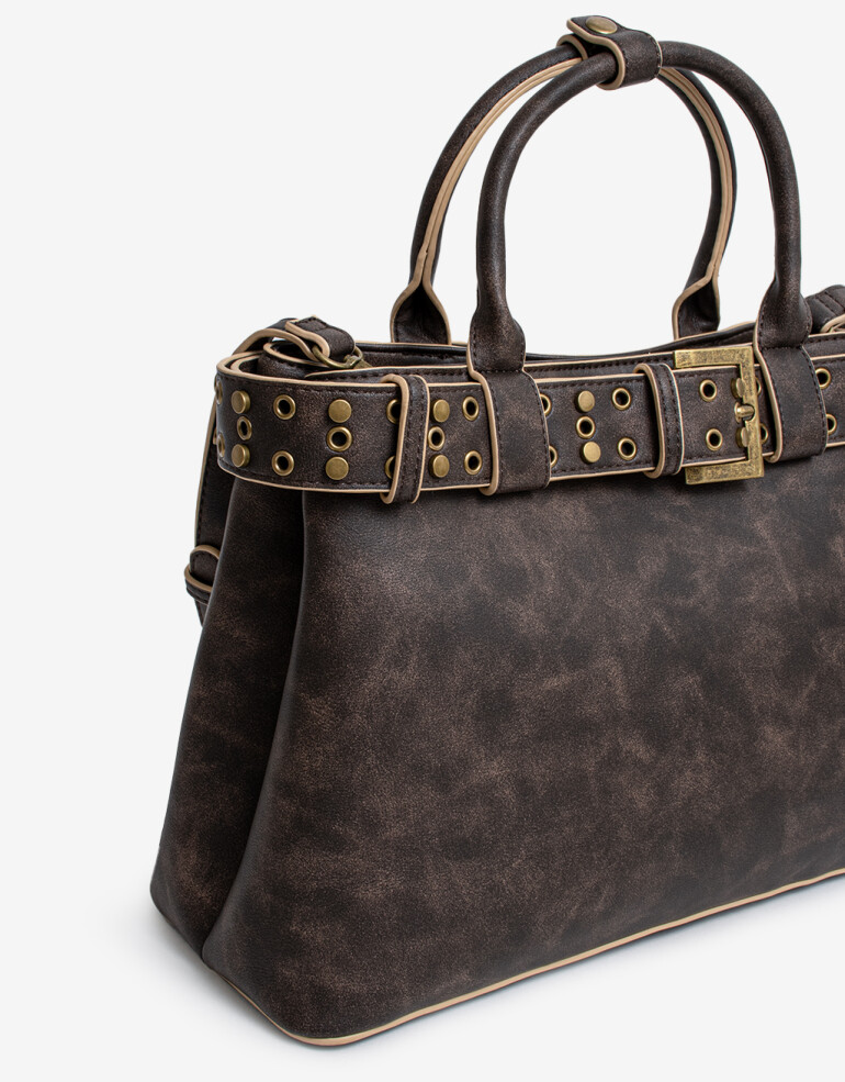 City Cartera Fomato City - Marron Medio