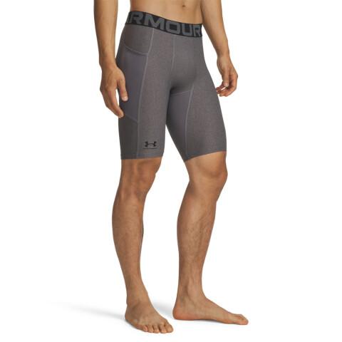 UA HG Armour Lng Shorts-WHT GRY-090