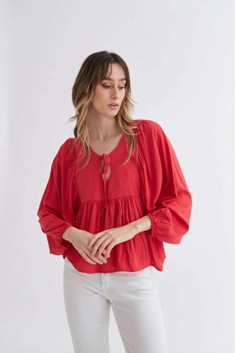 Blusa Bea - Coral 