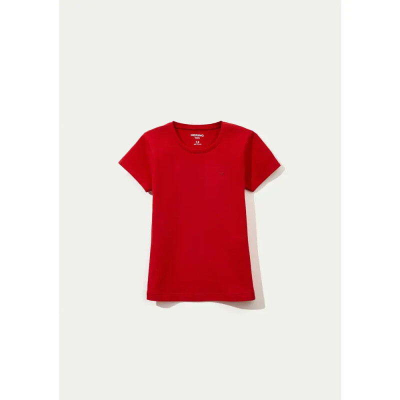 CAMISETA MM FEM VERMELHO ESCURO