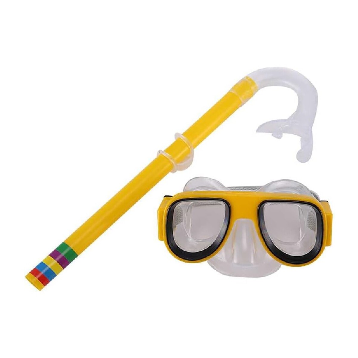 Set Snorkel y Gafas de Natancion 1588-45 Negro 