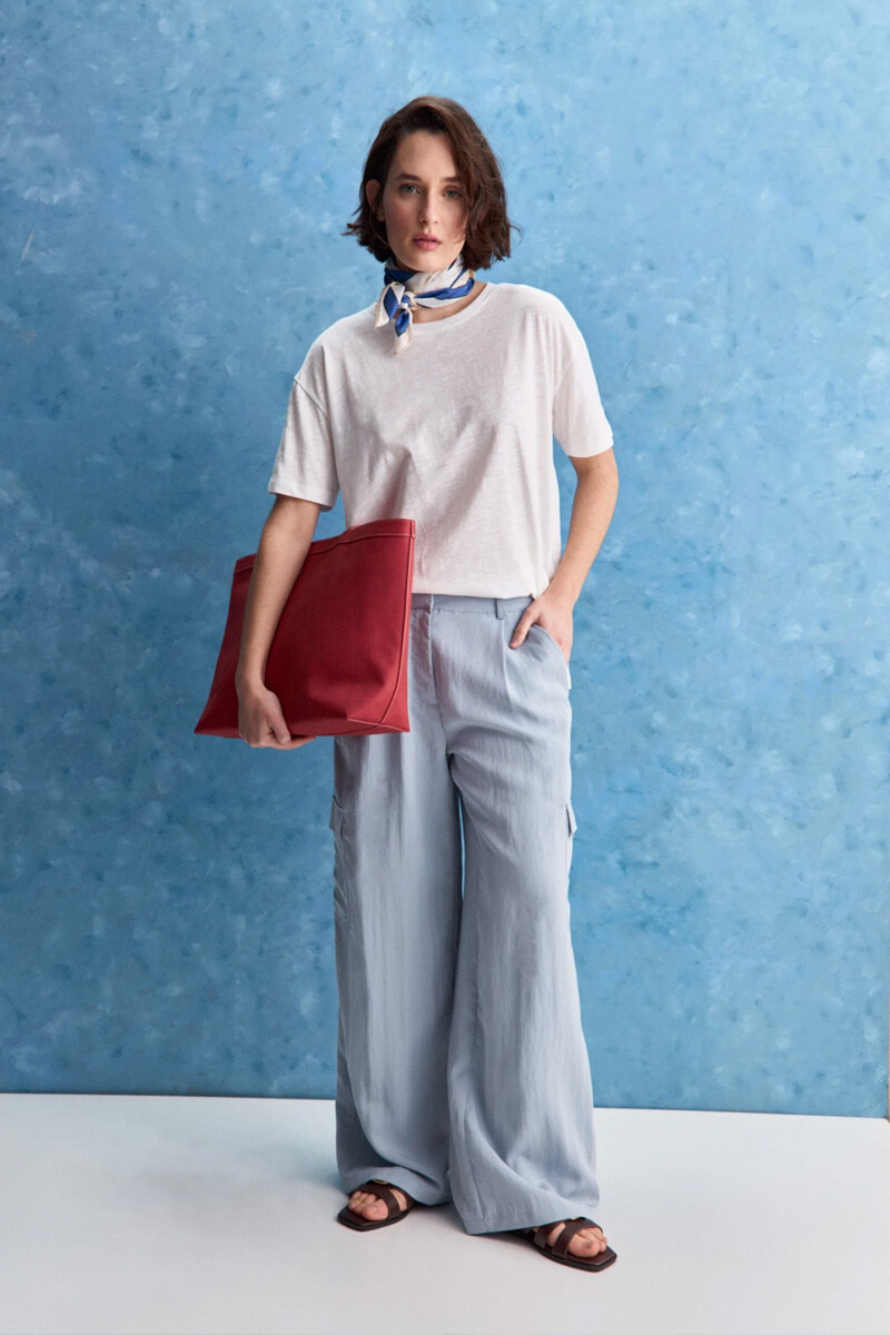 Remera Allie Beendict Blanco