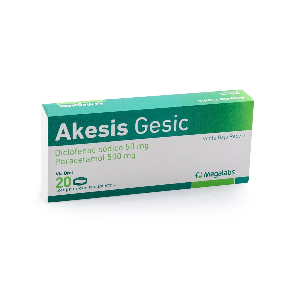 AKESIS GESIC CJ X 20 COMP. REC. 