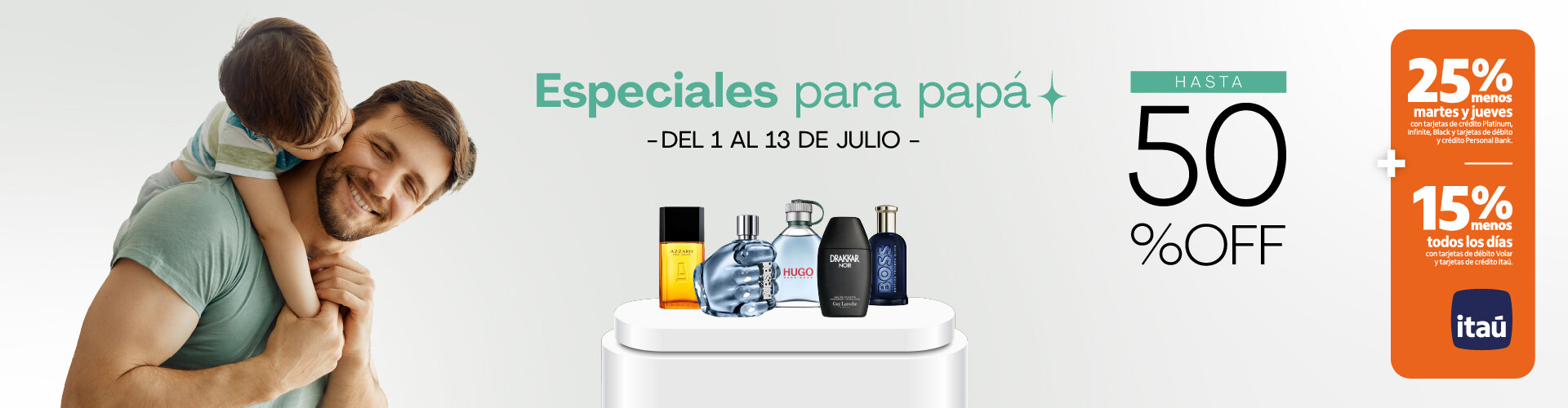 Día del Padre hasta 50%