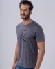 Remera manga corta Gris oscuro