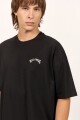 REMERA ARCH EMB OVER TEE J-negro