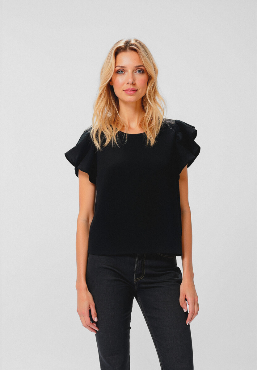 Blusa Kareim - Negro 