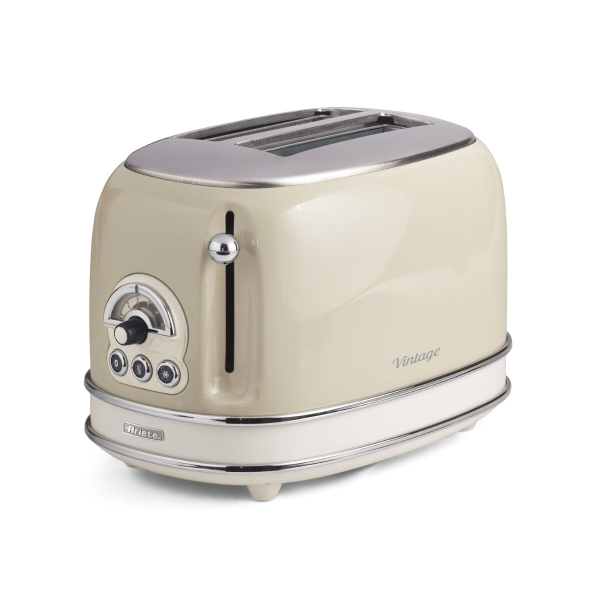Tostadora 2 ranuras Vintage Beige Ariete 