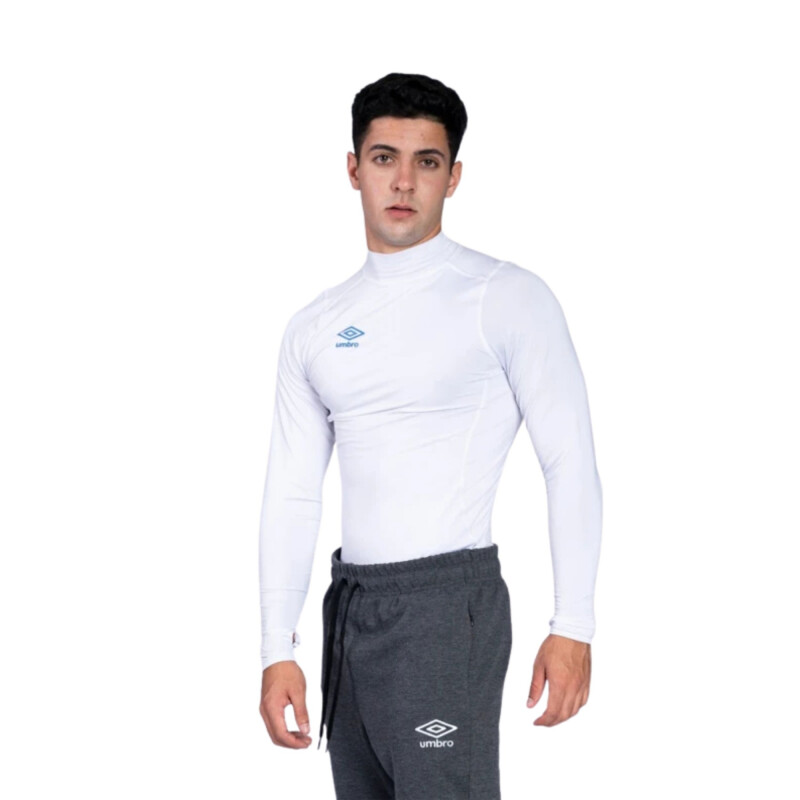 Remera térmica Umbro Hombre 262538U0 Blanco