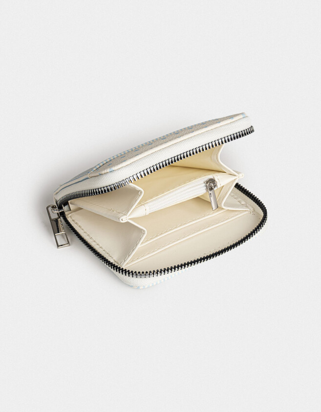 Billetera Billetera Cuerina Rayada - Estampado Rayas