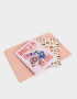 Anotadores Cuadernos y Memos PU Set De Dos Cuadernos Con Cover Estampada - Rosa Claro